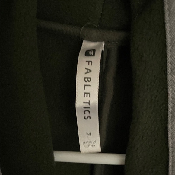 Fabletics Fleece lined Gray Outerwear - Picture 2 of 4